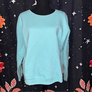 Hanes ComfortBlend Aqua Sweatshirt